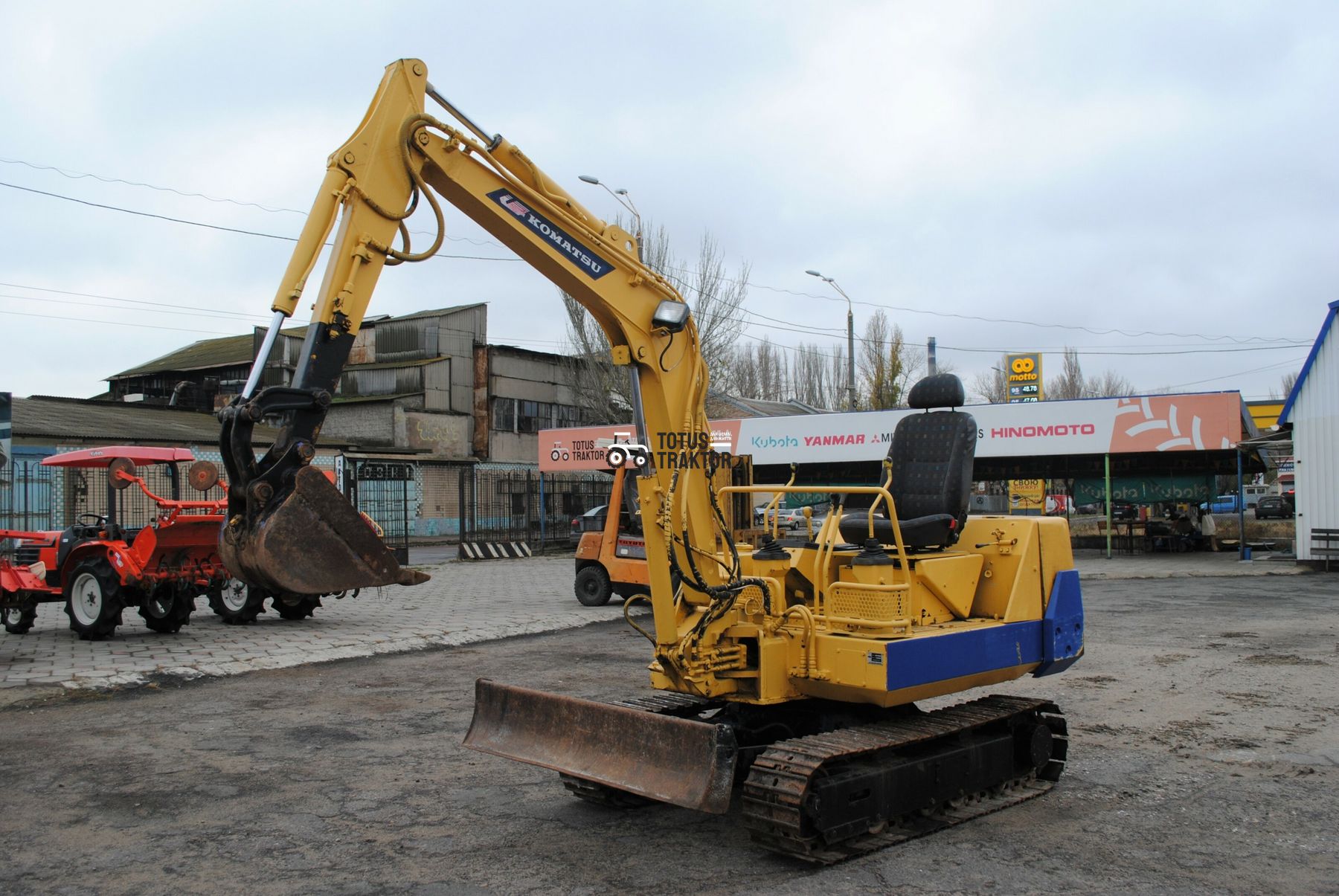 Komatsu PC20-6 - Сельхозтехника из Японии | Интернет магазин Тотус Трактор  в Одессе