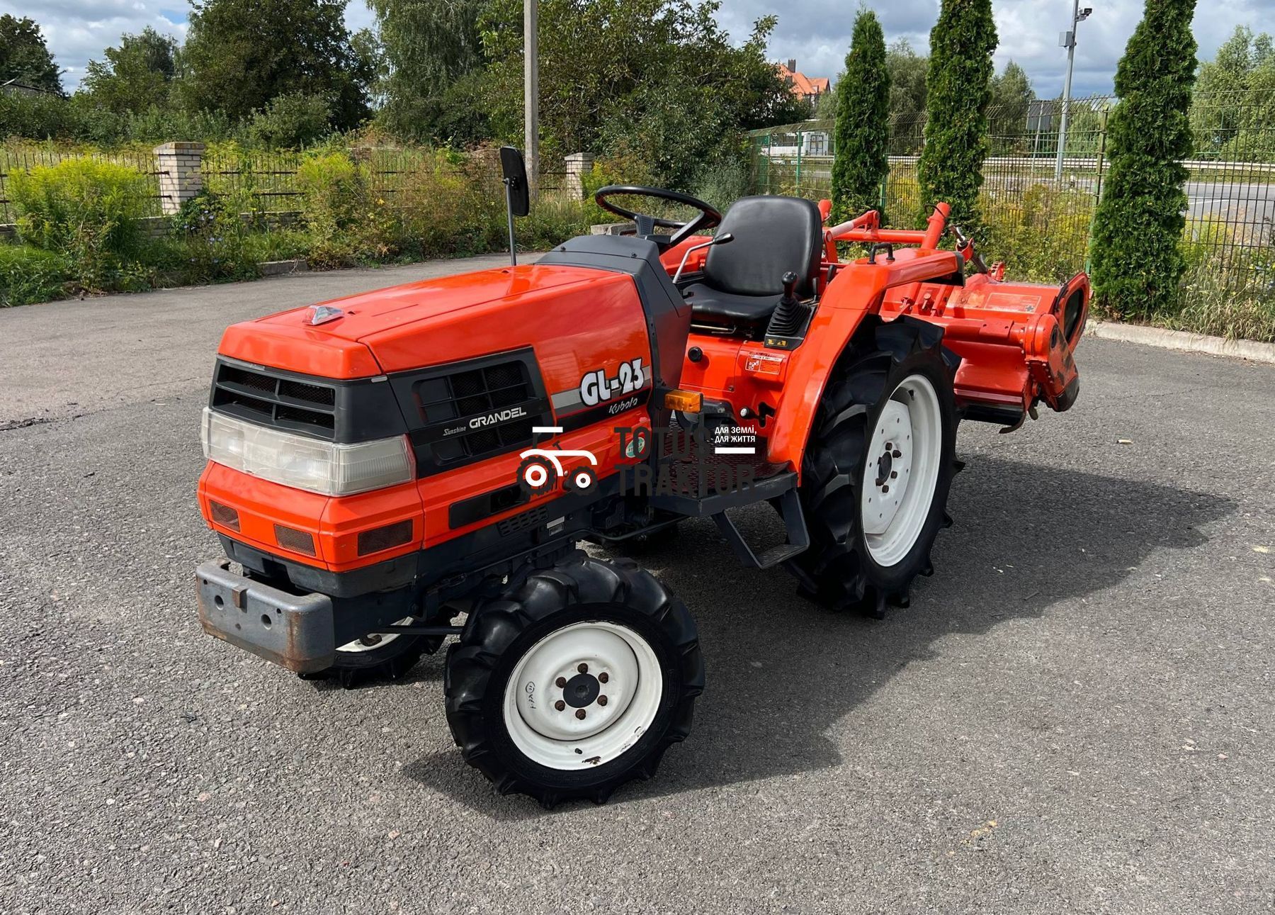 Мини трактор Kubota GL23 - Купить в Украине, Цена - Тотус Трактор