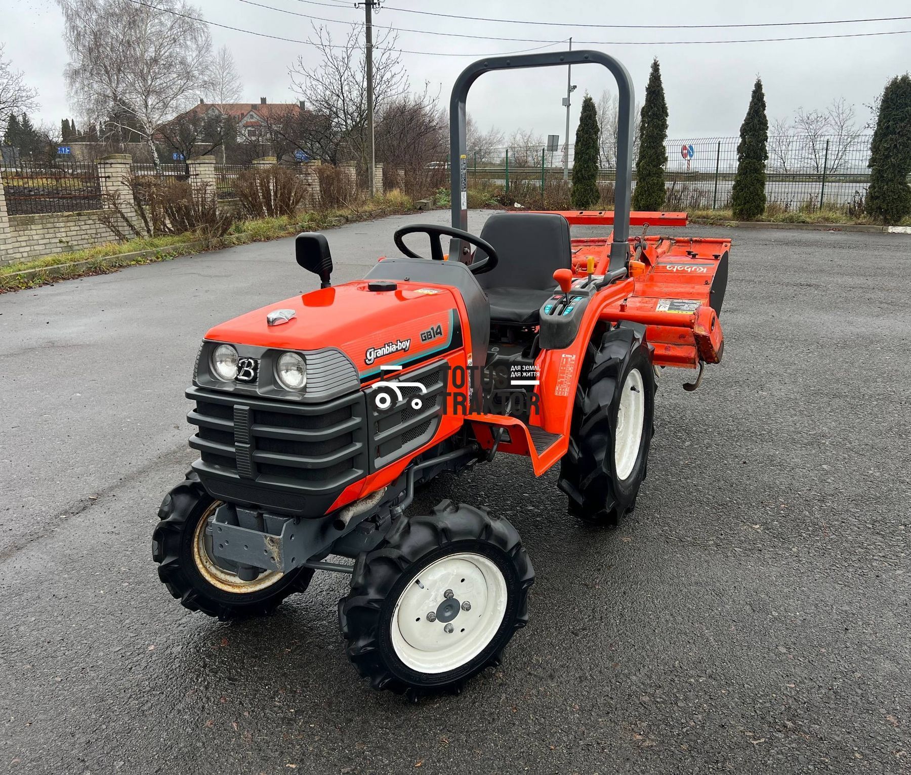 Міні трактор Kubota GB-14 - Купити в Україні, Ціна - Тотус Трактор