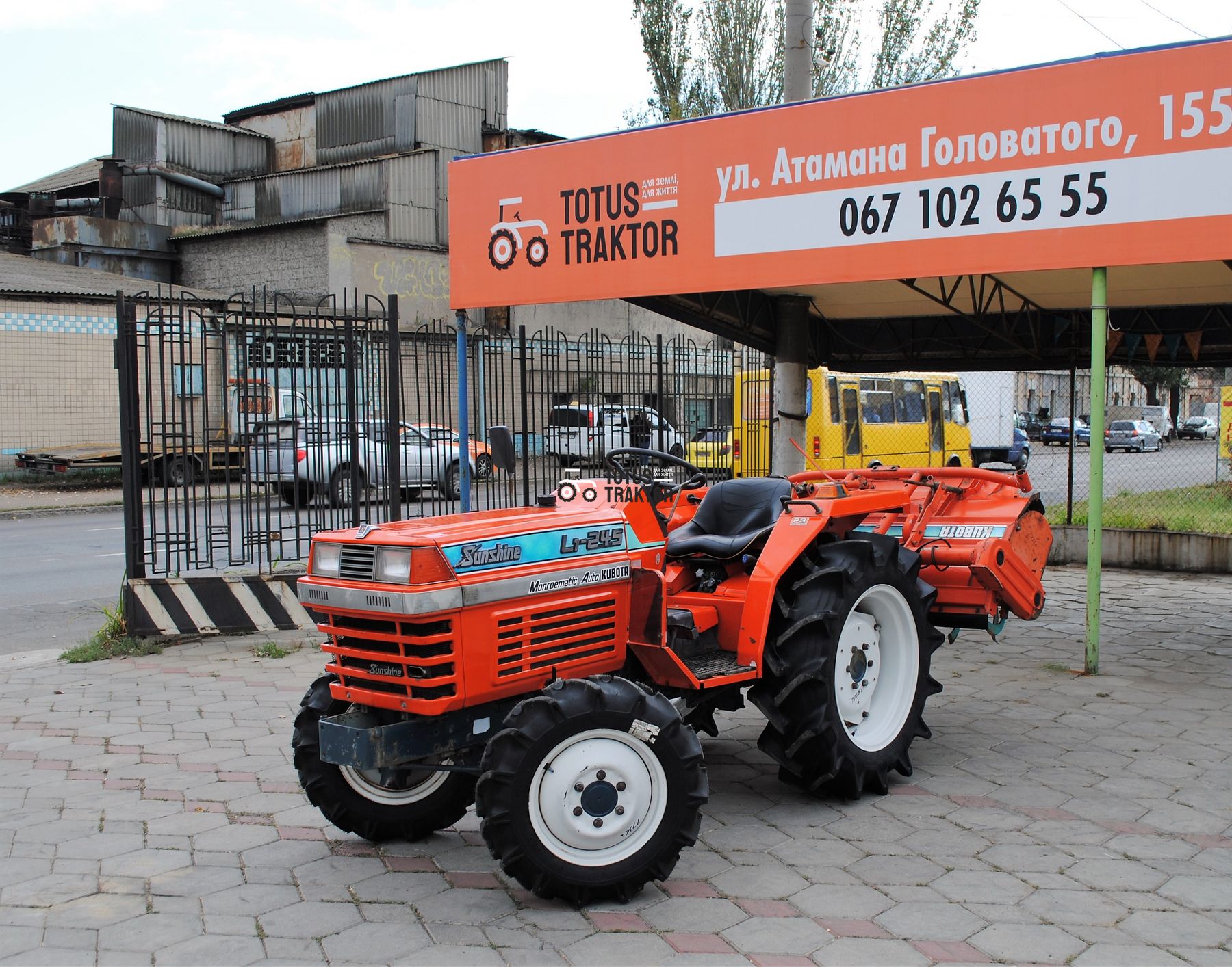 Мини-трактор Kubota L1-245 → Купить в Одессе по цене 267 400 грн |  TotusTraktor