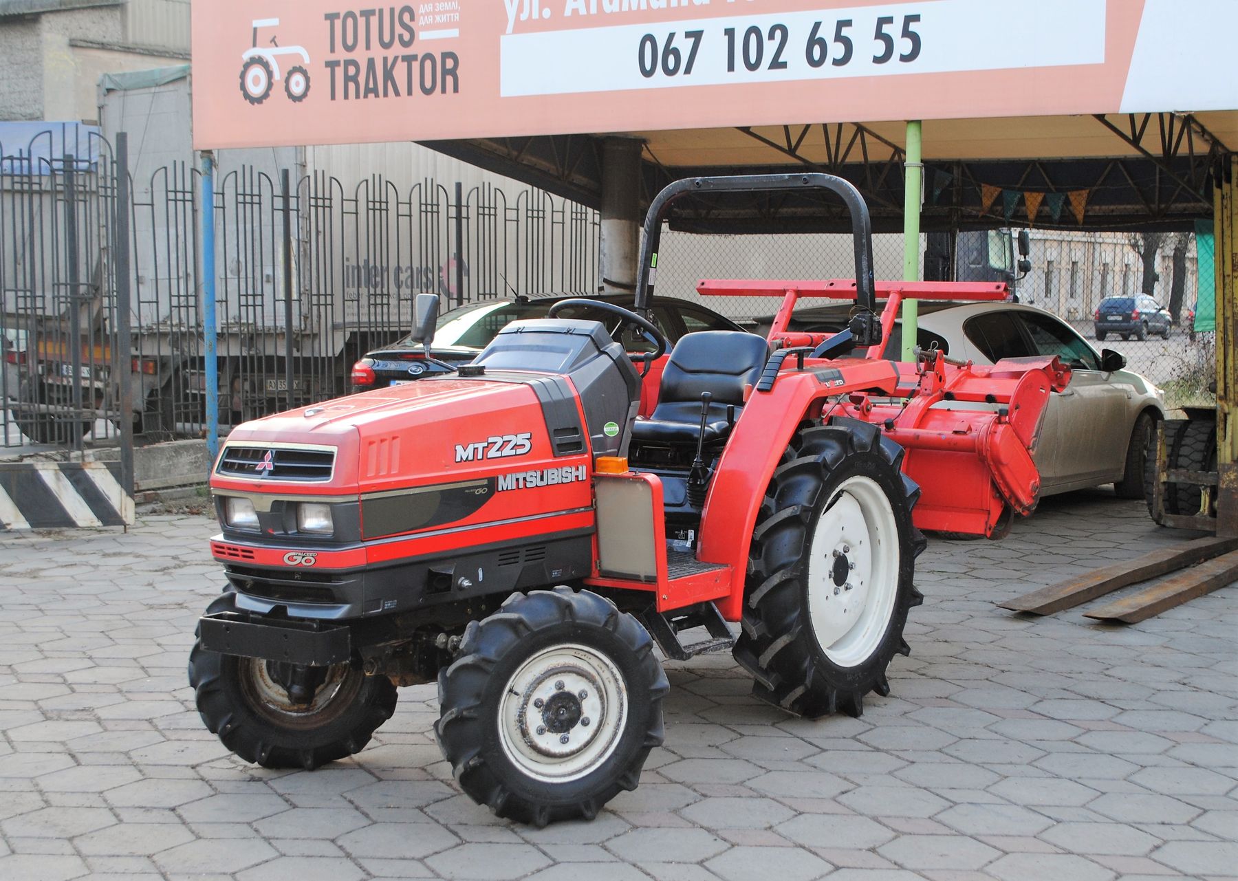 Митсубиси трактор купить педали минитрактора