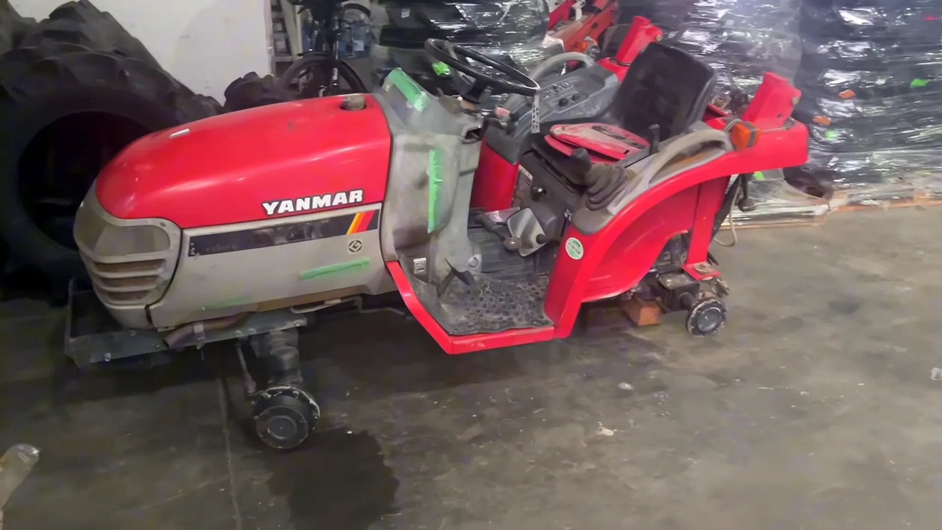 Мінітрактор Yanmar AF16 з нової поставки в Одесу