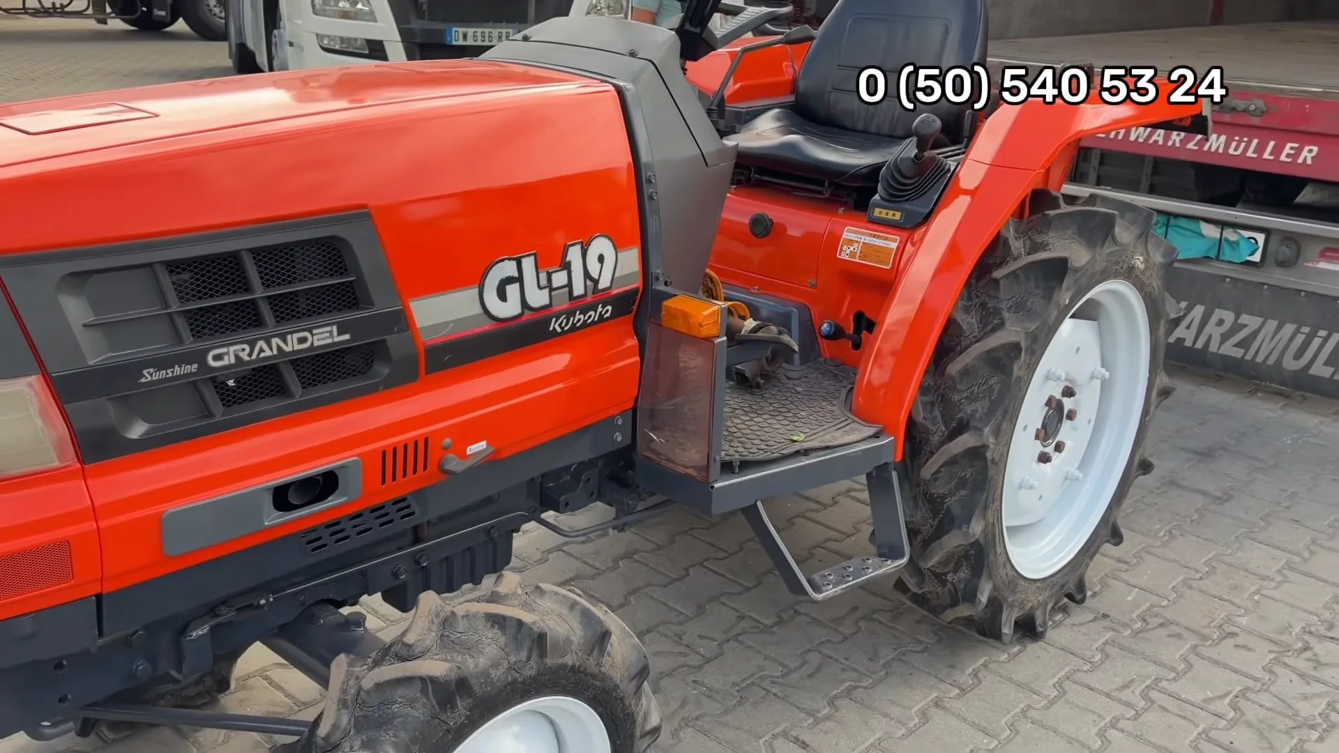 Мінітрактор Kubota GL-19 Grandel