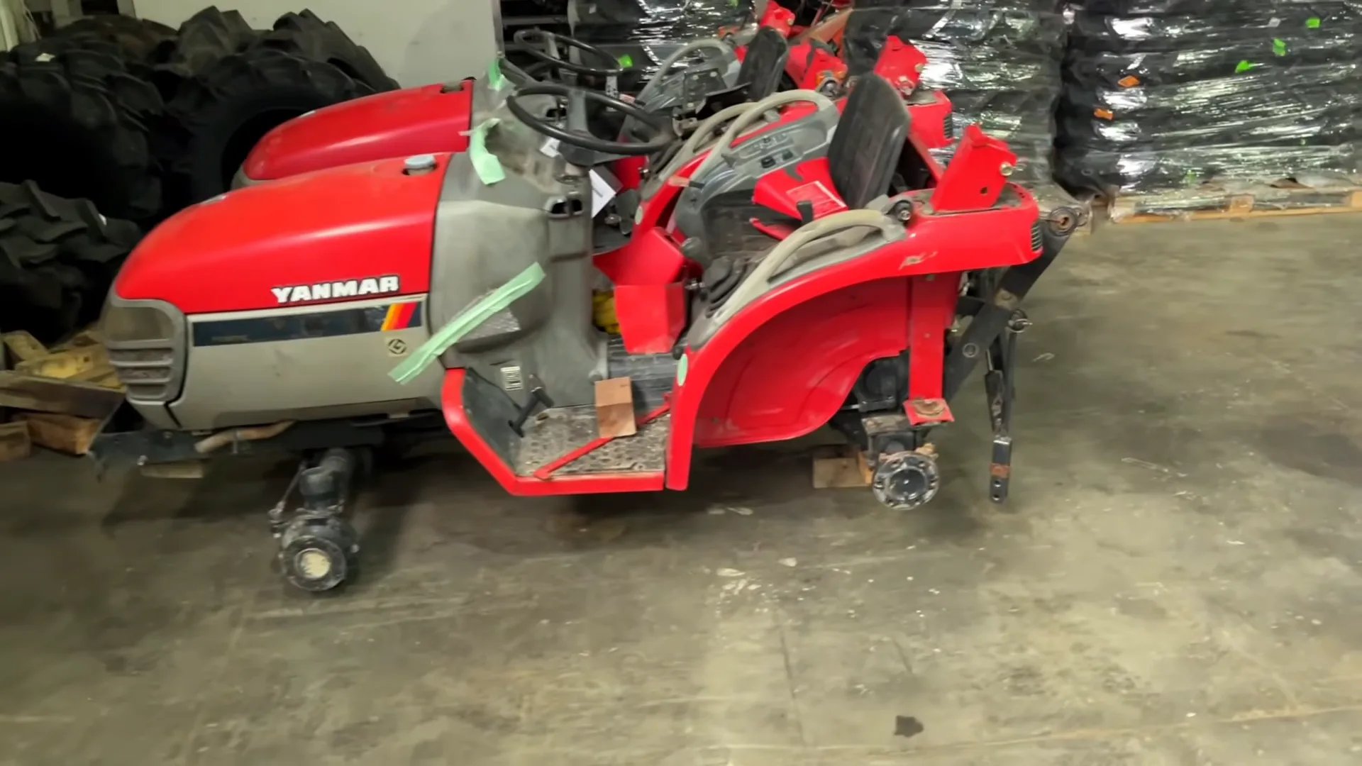 Мінітрактор Yanmar AF17 на складі в Одесі