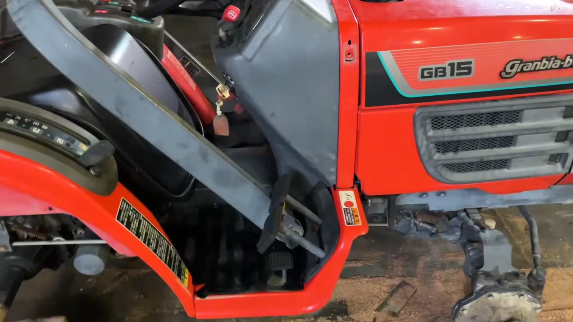 Минитрактор Kubota GB15 Granbia-boy из поставки в Одессу